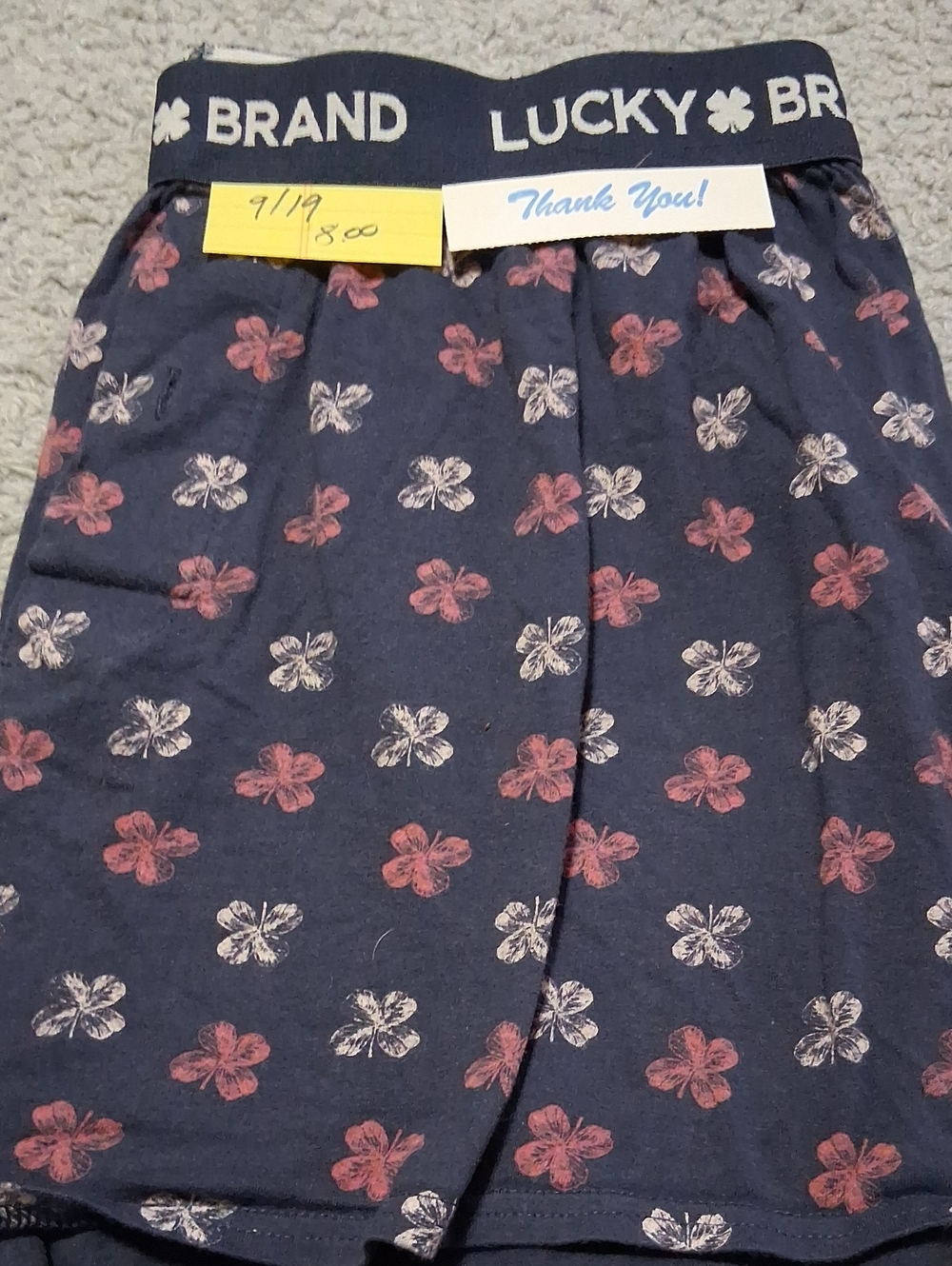 Lucky Brand Navy Floral Maxi Skirt with Pink & White Flowers
